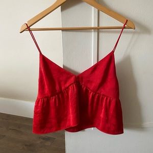 LITTLE MOON SATIN CAMI